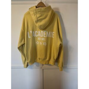 Cotton On L’Academie des Ski Graphic Hoodie • Yellow • XL